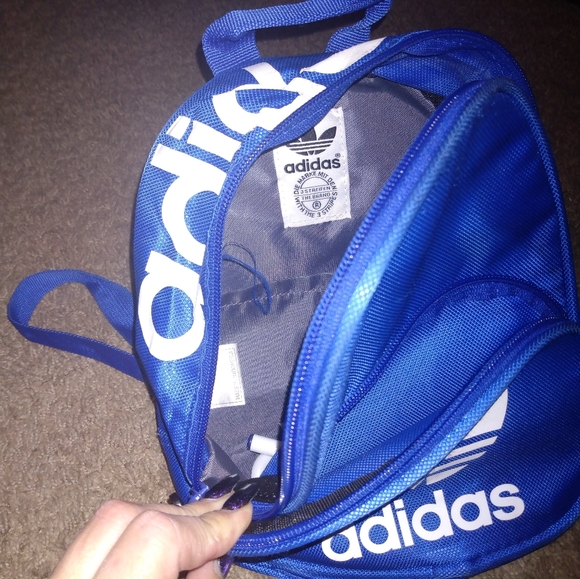 ADIDAS | Unisex Street Style Plain Logo Backpack